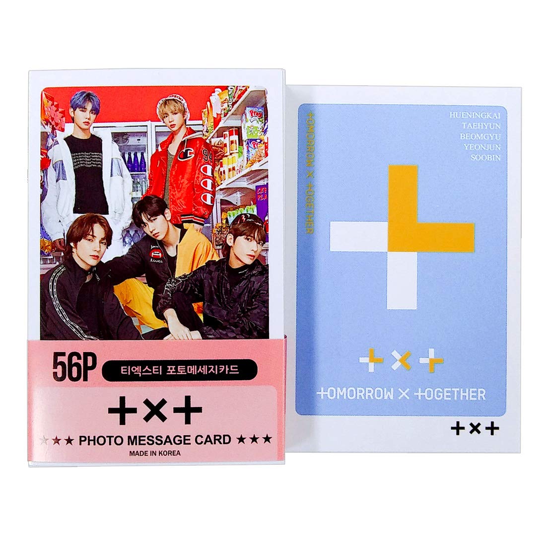 K-pop TXT Photo 56 Pcs TXT TOMORROW X TOGETHER Soobin Yeonjun